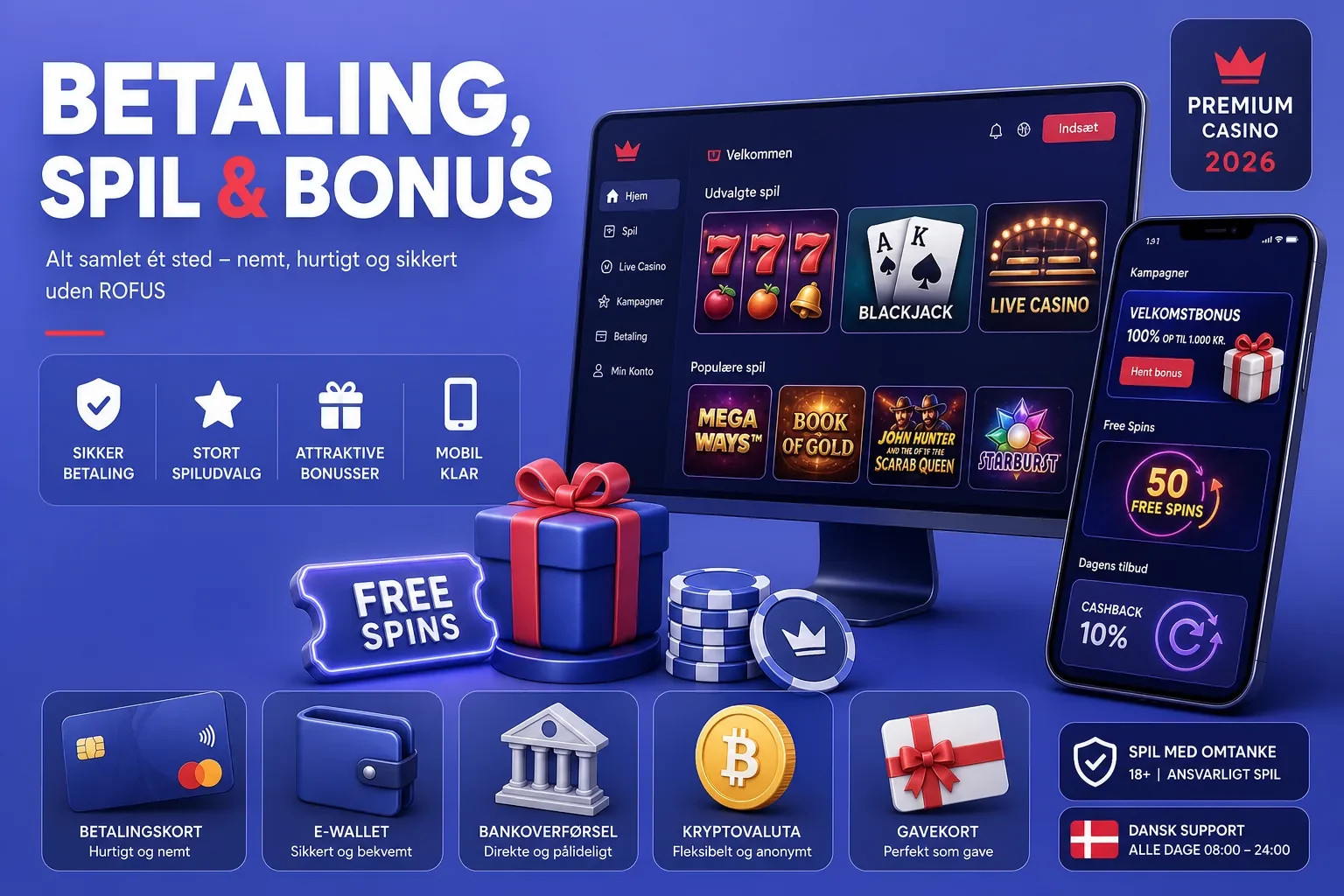 bedste casino uden rofus